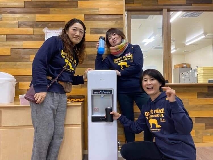 十河コミュニティセンターの給水器